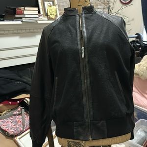 Victoria’s secret black baseball jacket. Size Large SUPER CUTE.